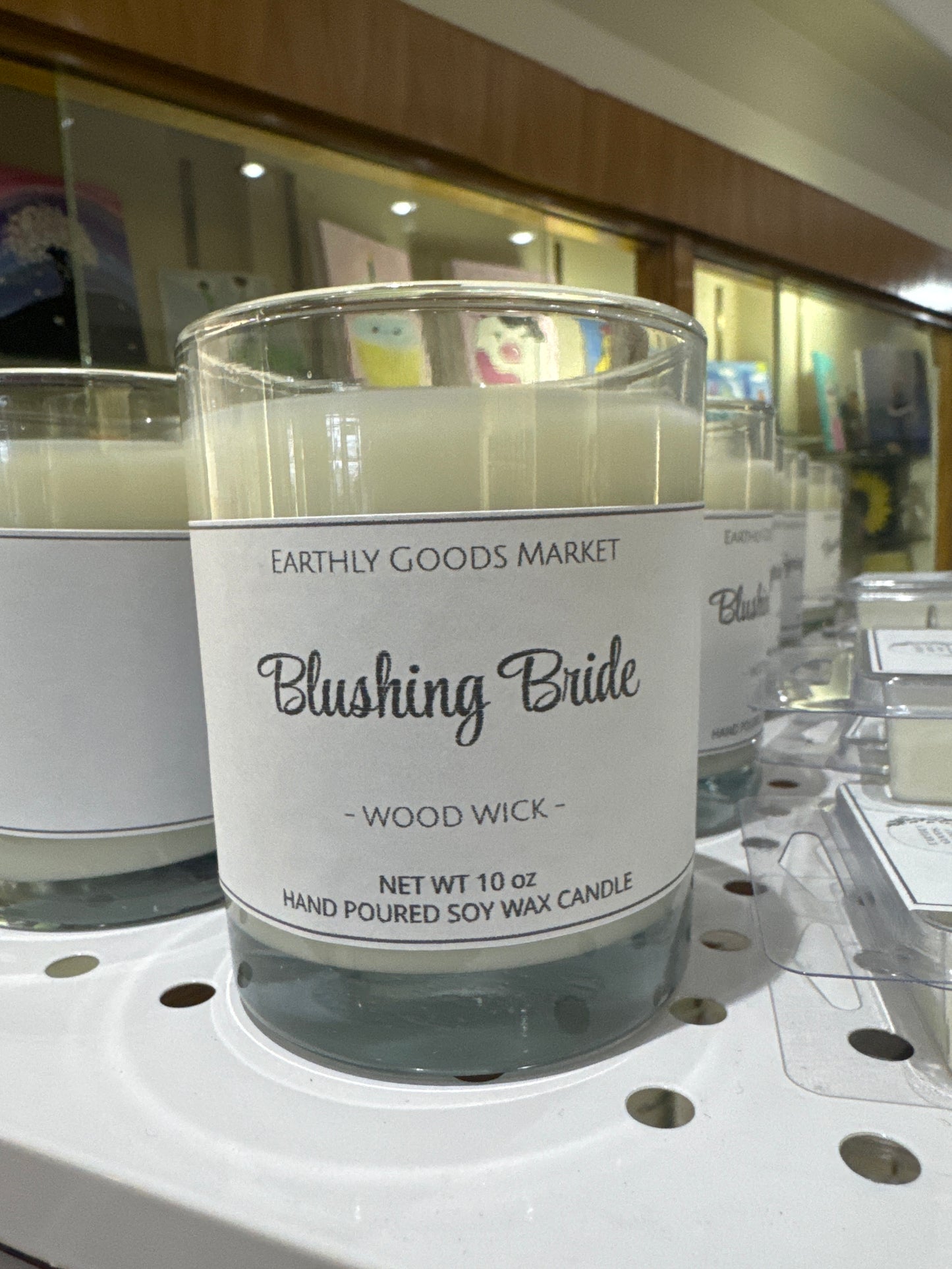 Blushing Bride Wood Wick Candle