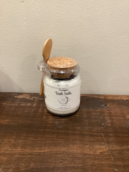Bath Salts Jar (eucalyptus)