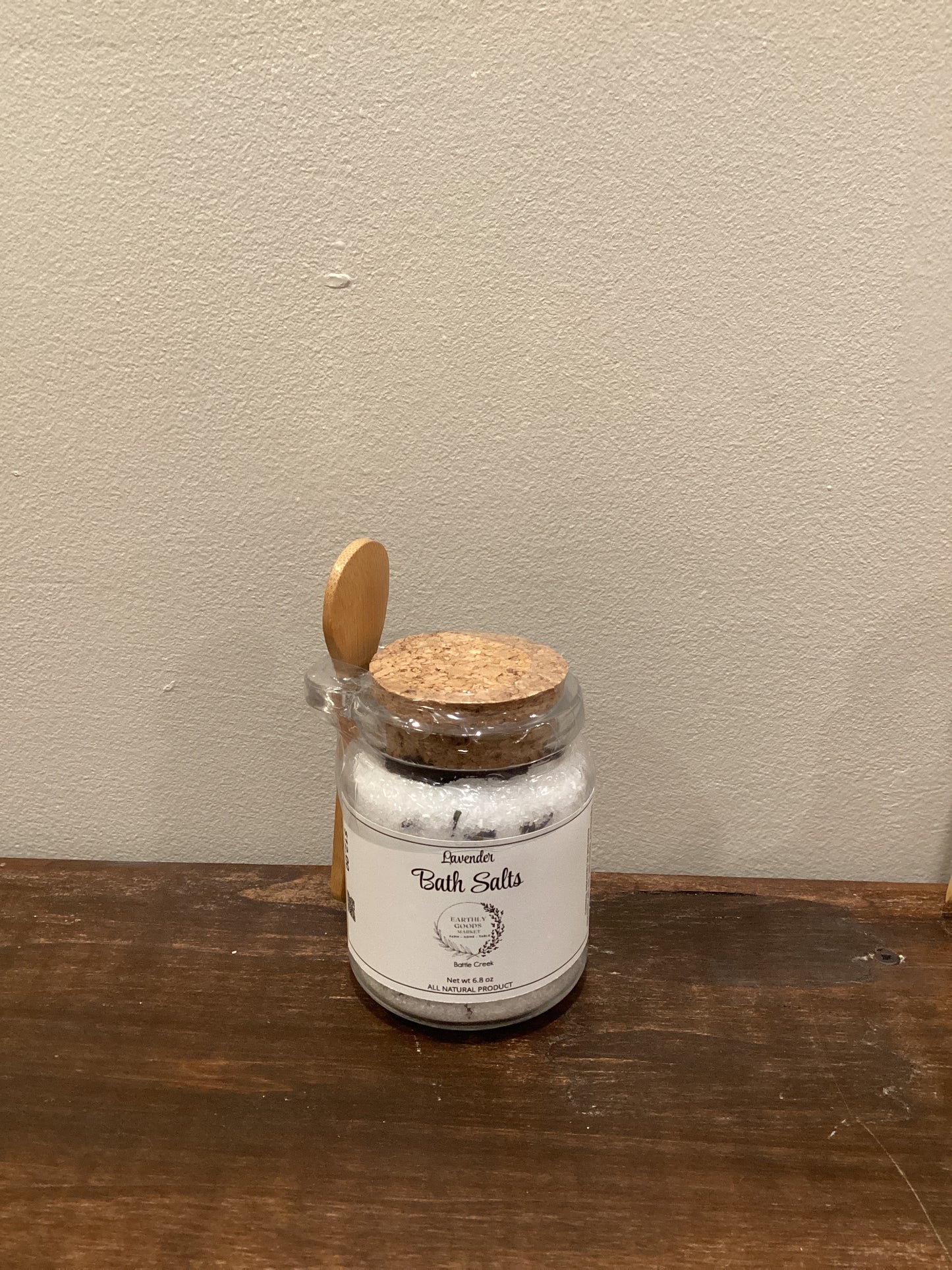 Bath Salts Jar (lavender)