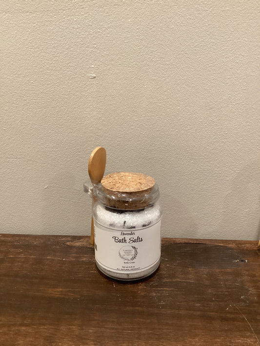 Bath Salts Jar (lavender)