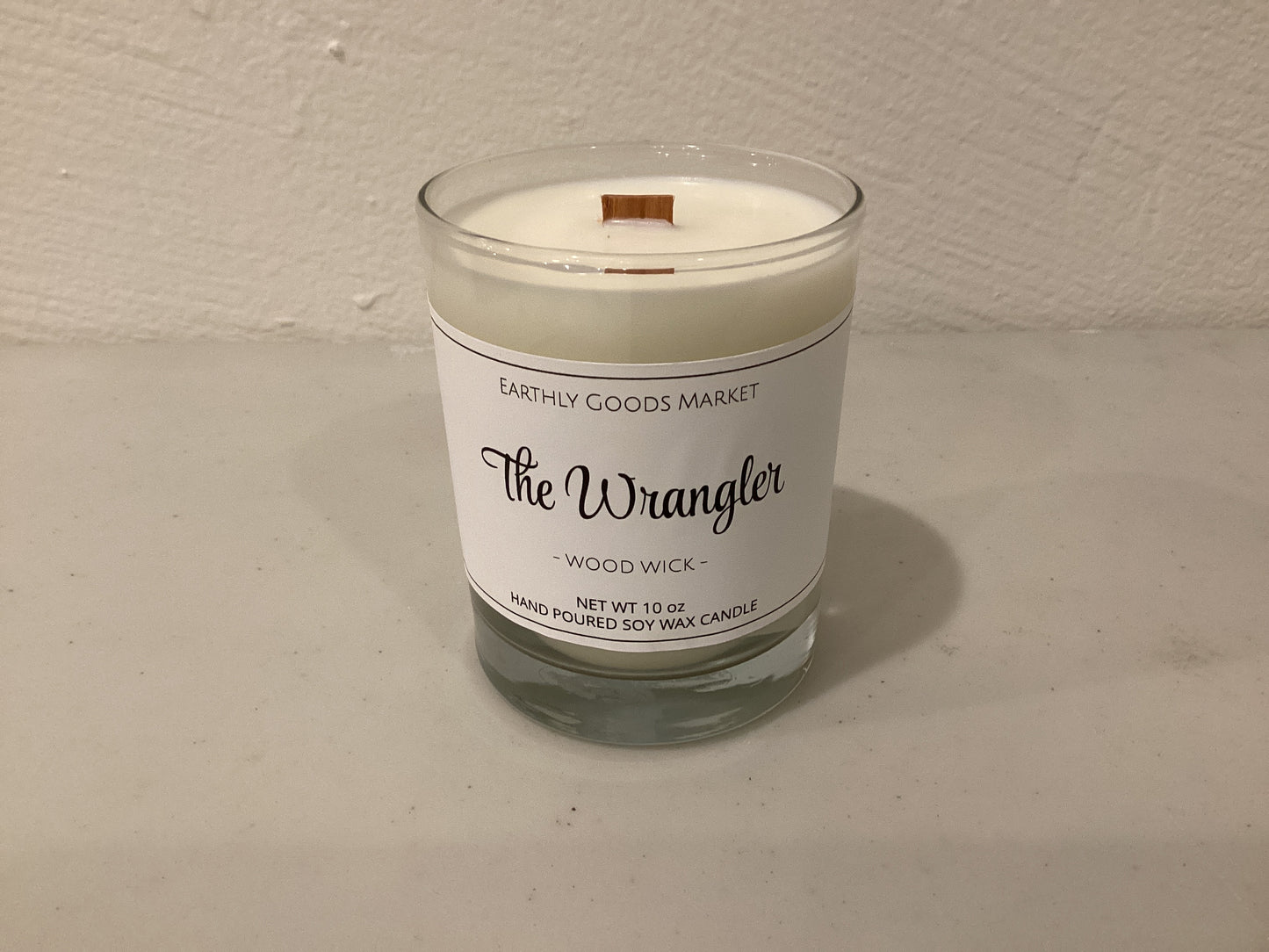 The Wrangler Wood Wick Candle