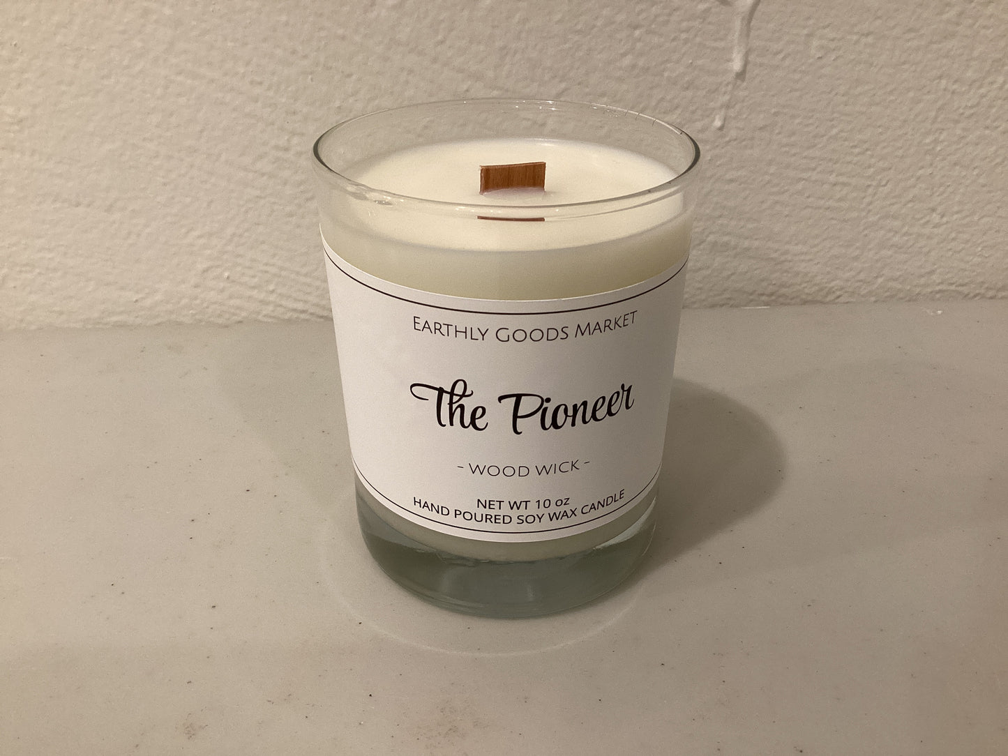 The Pioneer Wood Wick Candle