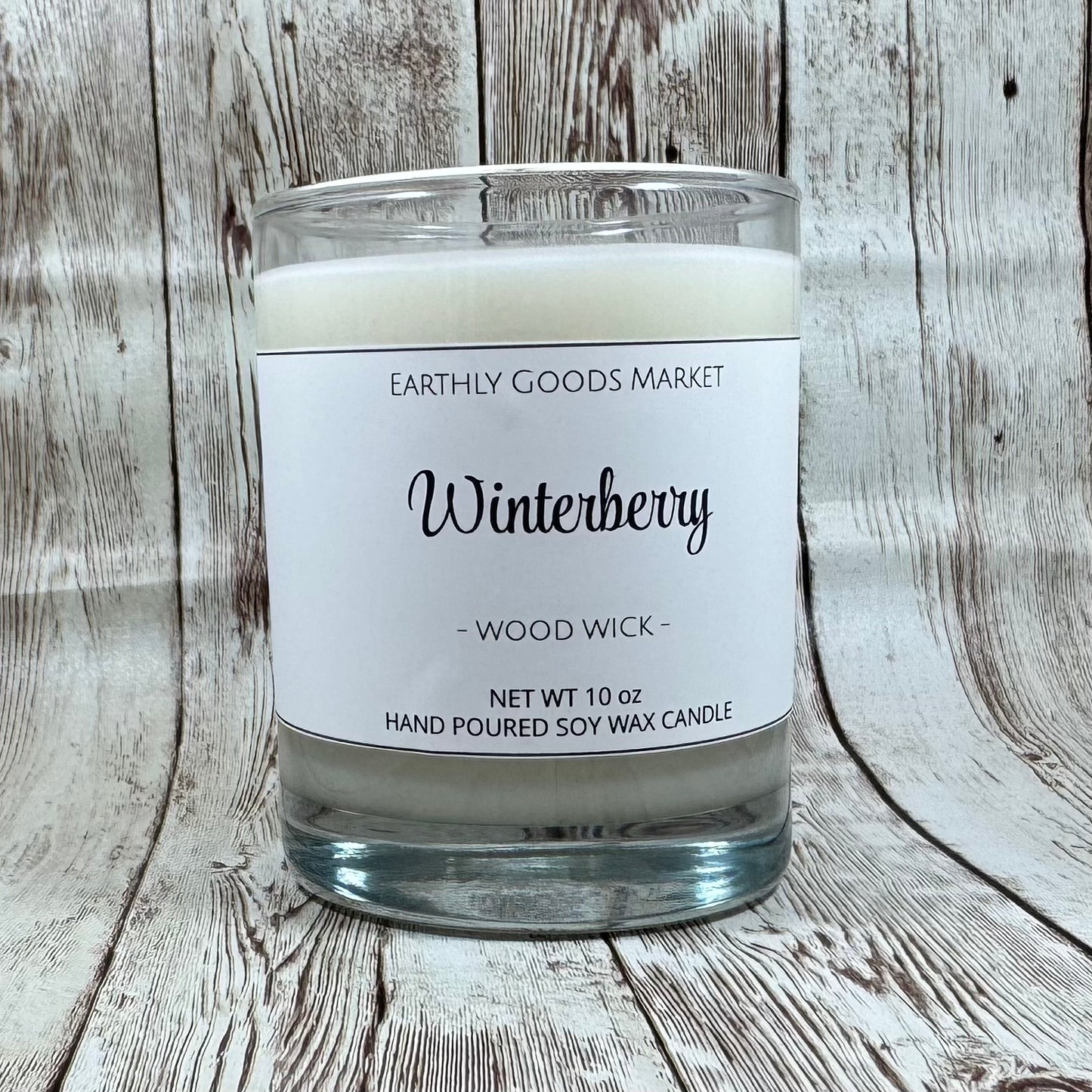 Winterberry Wood Wick Candle