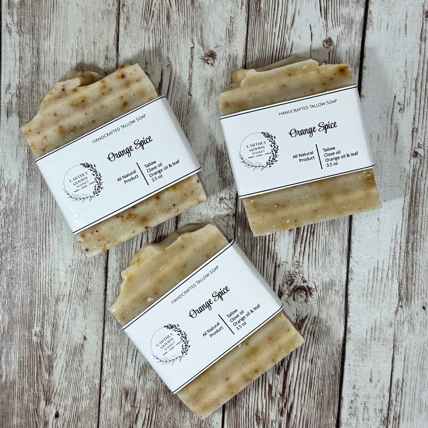 Orange Spice Tallow Soap