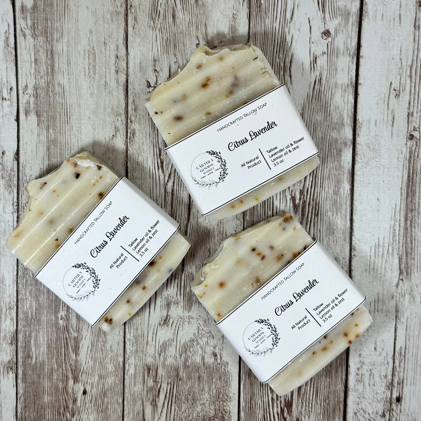 Citrus Lavender Tallow Soap