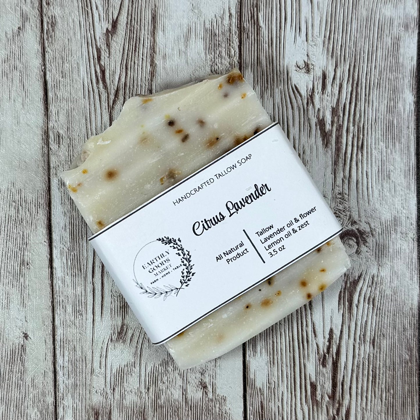 Citrus Lavender Tallow Soap