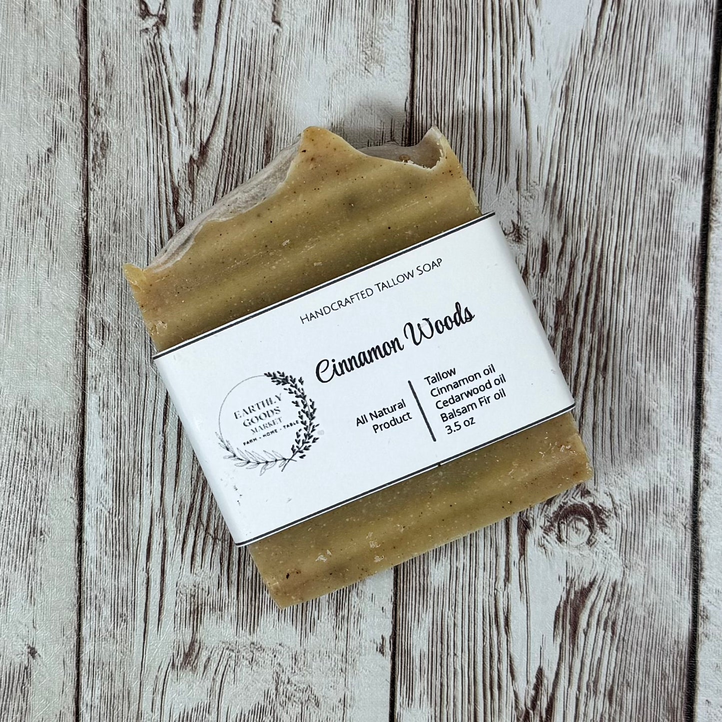 Cinnamon Woods Tallow Soap