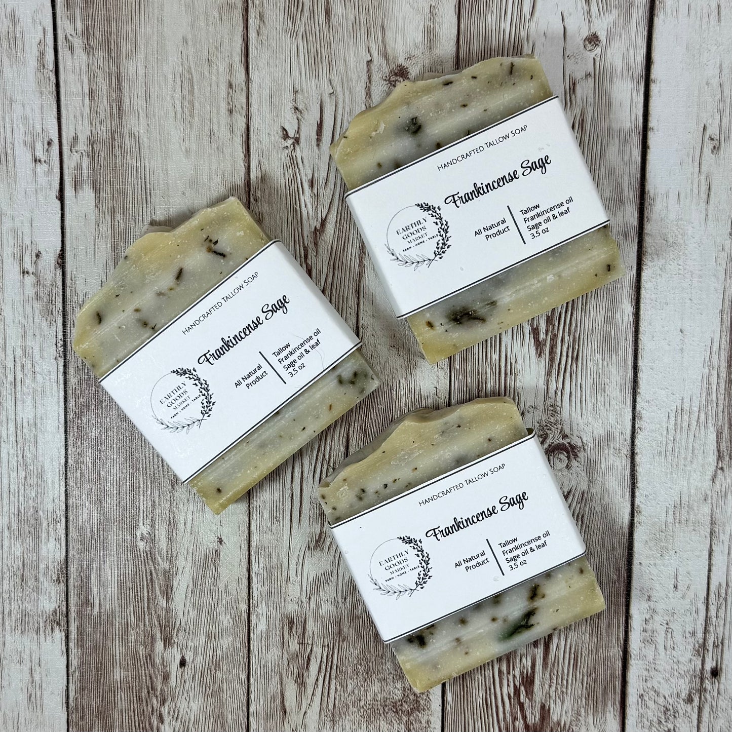 Frankincense Sage Tallow Soap