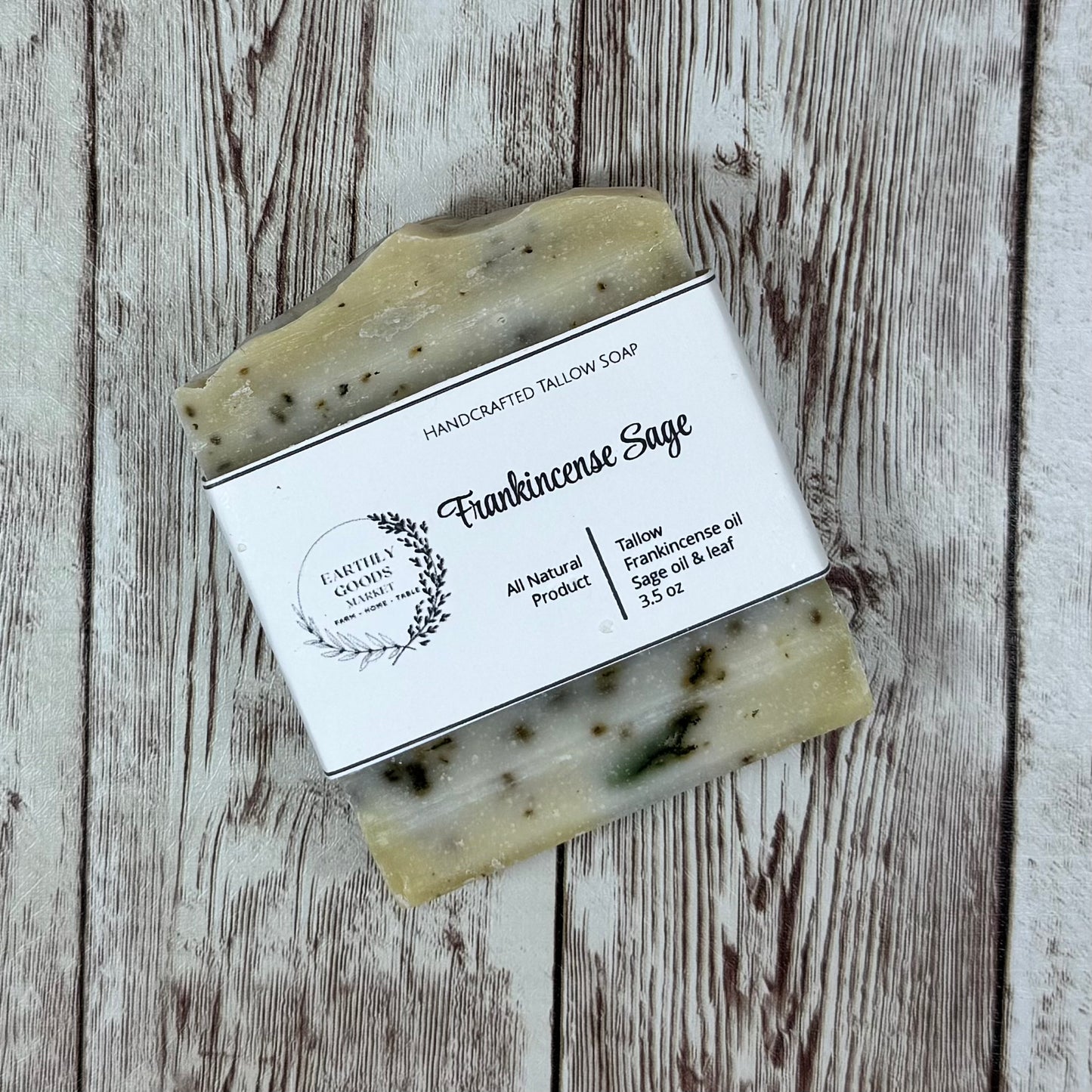 Frankincense Sage Tallow Soap